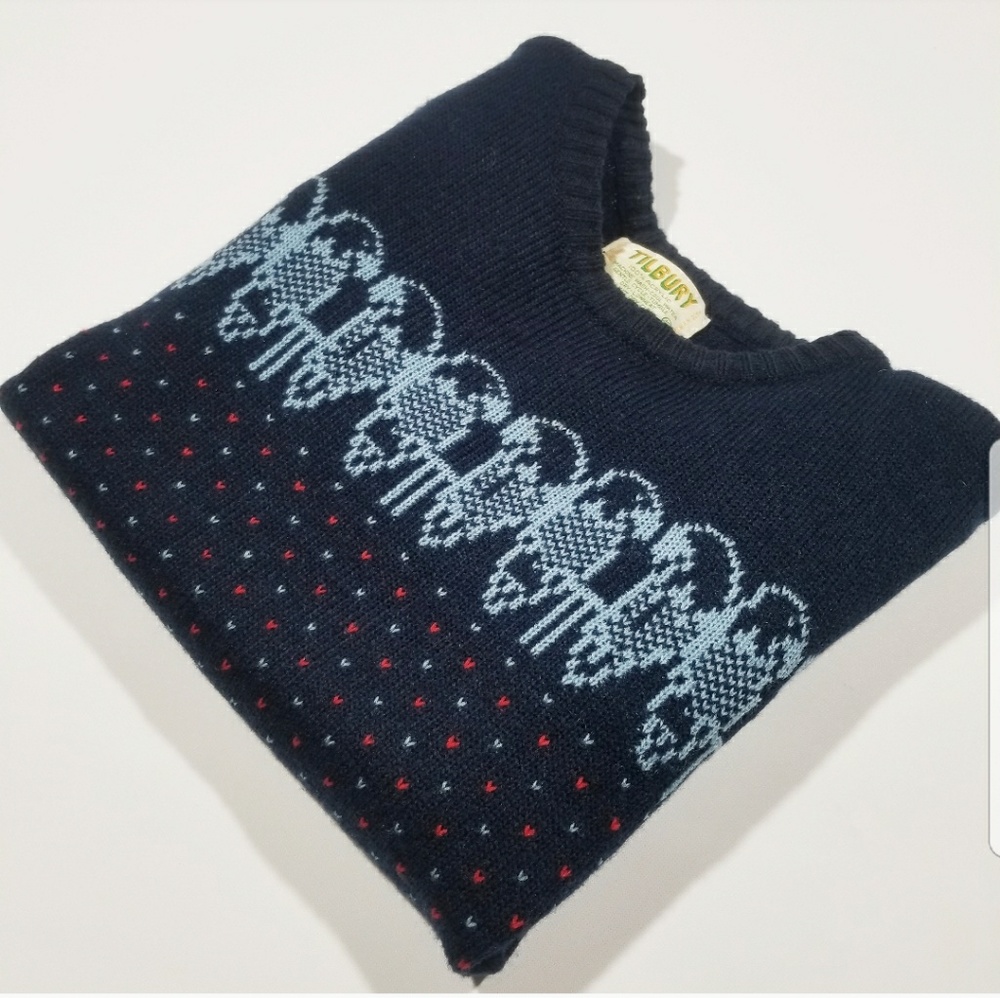🚫 SOLD 🚫 VTG Parrot Bird Heart Sweater